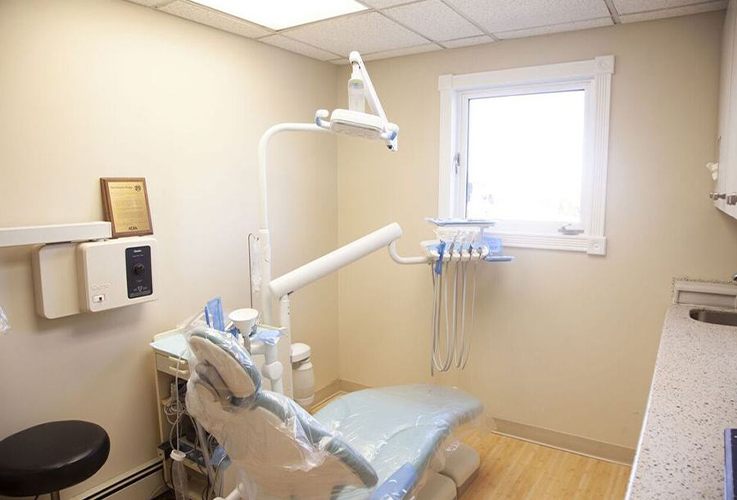 Dental exam room